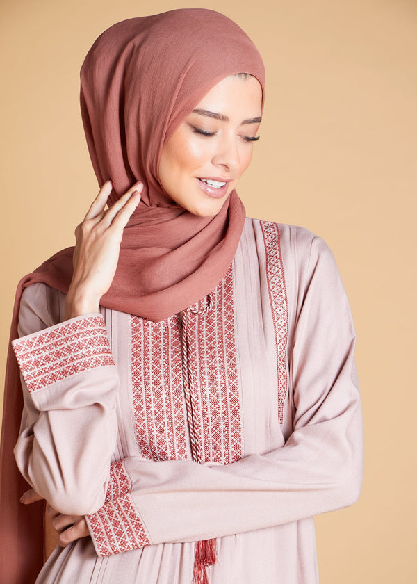 Cordoba Cross Stitch Abaya | Abayas | Aab Modest Wear