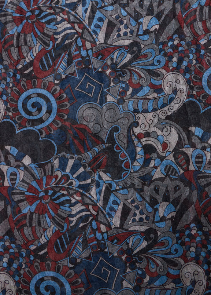 Abstract Blues Hijab