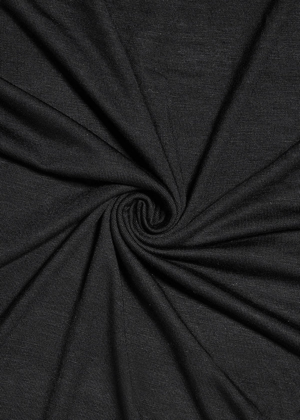 Premium Jersey Hijabs - Essential Black | Hijabs | Aab Modest Wear