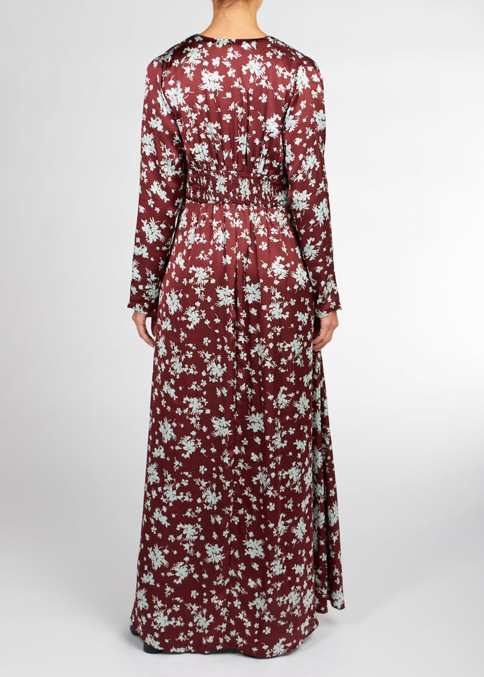 Hibiscus Maxi Dress | Modest Maxi Dress | Aab Modest Wear