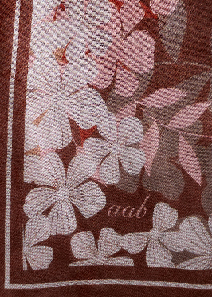 Sakura Print Hijab | Hijabs | Aab Modest Wear