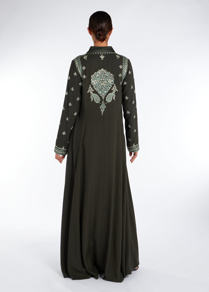 Verdant Abaya | Abayas | Aab Modest Wear