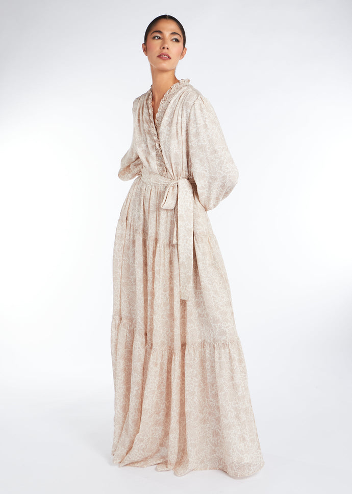 Volantes Maxi Dress | Maxi Dress | Aab Modest Wear