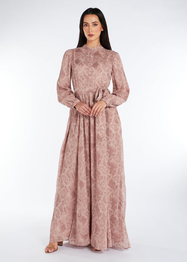 Honeycomb Maxi Dress | Maxi Dresses | Aab Modest Wear