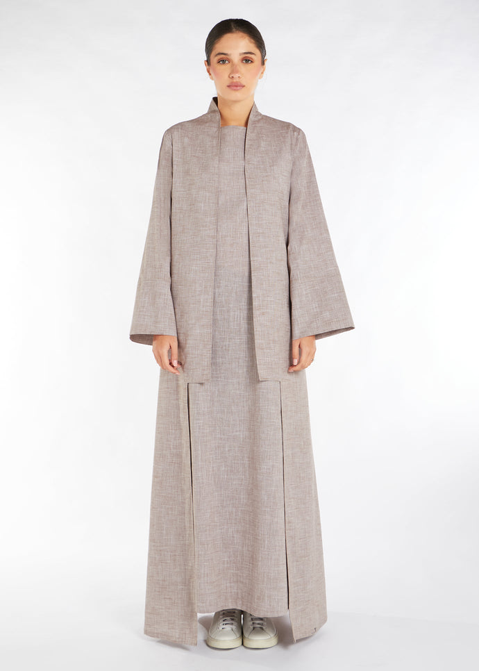 Full Slip Natural Linen | Slip Dresses | Aab Modest Wear
