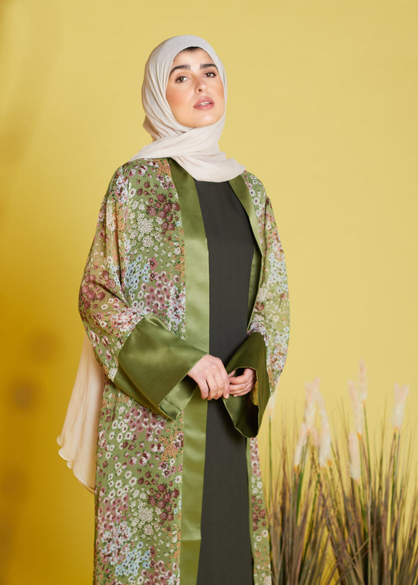 Cone Flower Kimono | Kimonos | Aab Modest Wear
