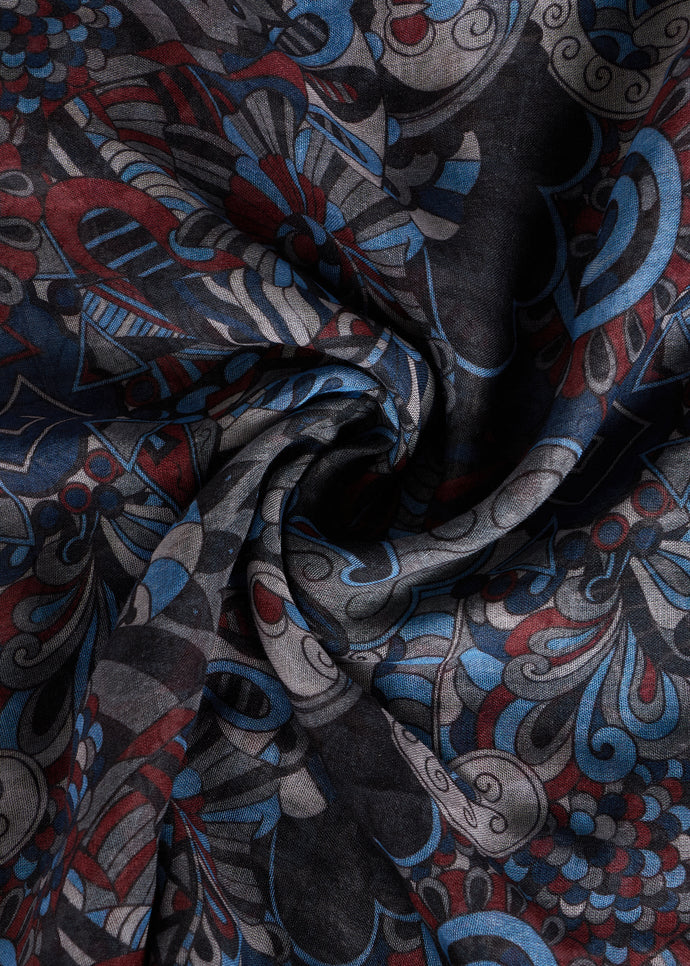 Abstract Blues Hijab